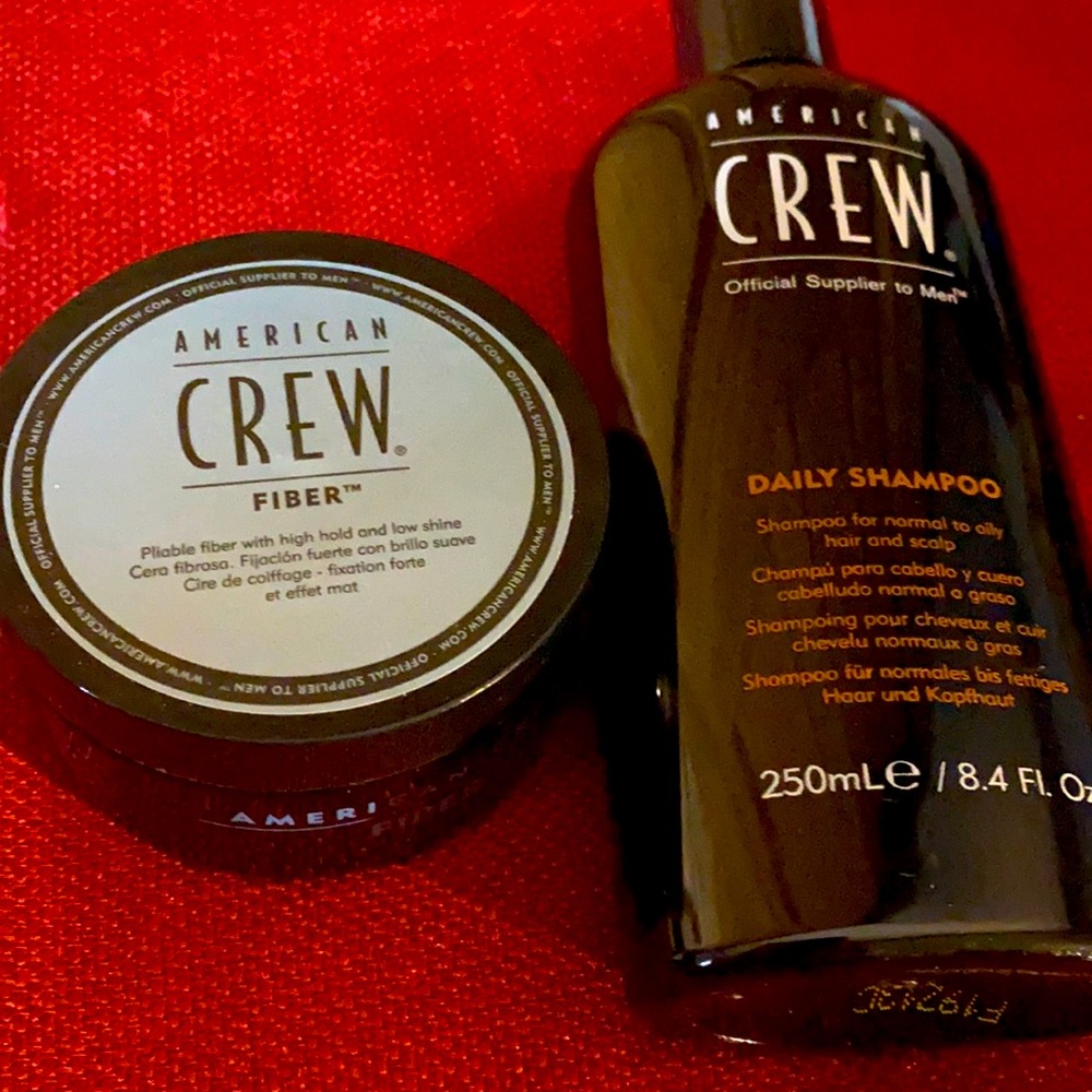 Crew fiber and shampoo
